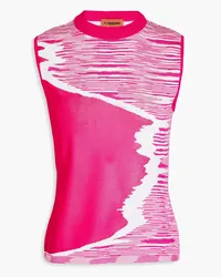 Missoni Space-dyed knitted top - Pink Pink