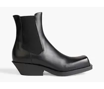 Leather Chelsea boots - Black
