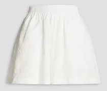 Cloqué shorts - White