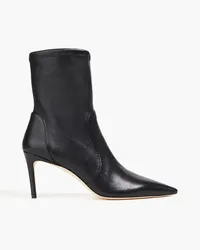 Stuart Weitzman Stuart 75 leather sock boots - Black Black