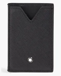 Montblanc Textured-leather cardholder - Black - OneSize Black