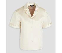 Satin-twill shirt - White