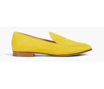 Marcel suede loafers - Yellow
