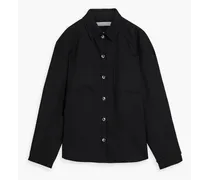 Zinnet cotton-blend twill shirt - Black