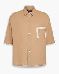 Jacquemus Cabri cotton shirt - Neutral Neutral