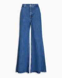 Frame Denim High-rise wide-leg jeans - Blue Blue