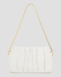 Elleme Vague leather shoulder bag - White White