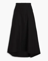 tibi Taffeta maxi skirt - Black Black