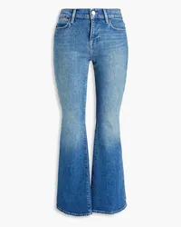 Frame Denim Le Pixie high-rise flared jeans - Blue Blue