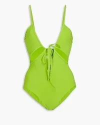 Christopher Esber Cutout swimsuit - Green Green