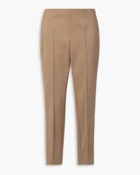 Akris Melissa cotton-blend tapered pants - Neutral Neutral