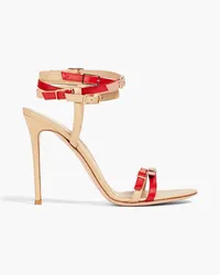 Gianvito Rossi Leather sandals - Red Red