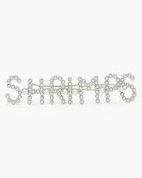 Shrimps Silver-tone faux pearl hair comb - Metallic Metallic