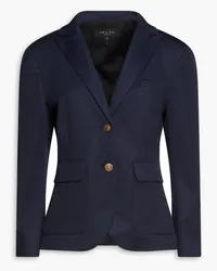 Rag & Bone Nancy cotton-blend piqué blazer - Blue Blue