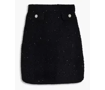 Knitted midi skirt - Black