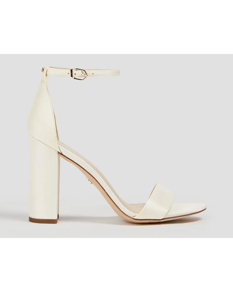 Sam Edelman Yaro silk-satin sandals - White White