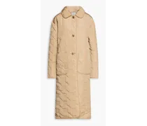 Stuart quilted shell coat - Neutral