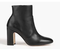 Nell 85 leather ankle boots - Black