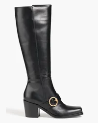 Gianvito Rossi Wayne leather knee boots - Black Black