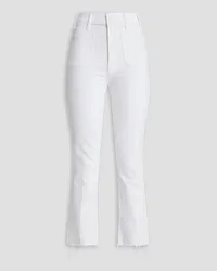 Mother High-rise bootcut jeans - White White