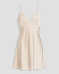 Alice + Olivia Alice Olivia - Julietta satin-crepe mini dress - White White