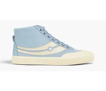 Sefora suede high-top sneakers - Blue