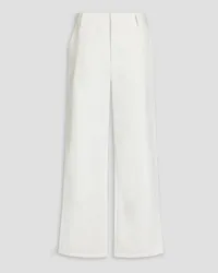 Marni Satin-twill straight-leg pants - White White