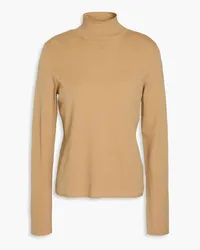 Vince Wool-blend turtleneck sweater - Neutral Neutral