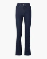 WANDLER Aster high-rise slim-leg jeans - Blue Blue