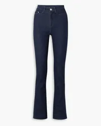 WANDLER Aster high-rise slim-leg jeans - Blue Blue