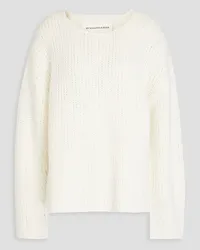 By Malene Birger Aline wool and alpaca-blend sweater - White White