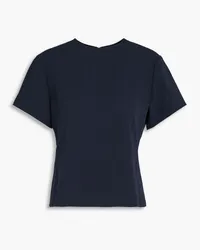 Theory Crepon top - Blue Blue