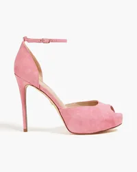 Sam Edelman Florencia suede platform sandals - Pink Pink