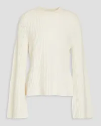 Loulou Studio Ribbed cashmere sweater - White White