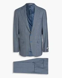 Canali Checked wool suit - Gray Gray