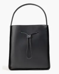 3.1 phillip lim Pebbled-leather bucket bag - Black Black