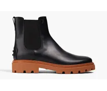 Leather Chelsea boots - Brown