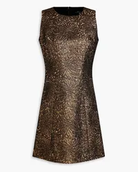 Andrew GN Metallic brocade mini dress - Metallic Metallic