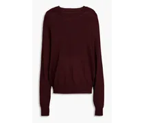 Wool sweater - Burgundy
