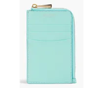 Seta leather wallet - Blue