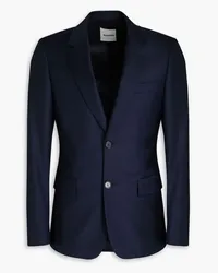 Sandro Slim-fit wool suit jacket - Blue Blue