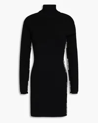 Alexander Wang Stretch-knit mini dress - Black Black