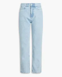 WANDLER Carnation high-rise straight-leg jeans - Blue Blue