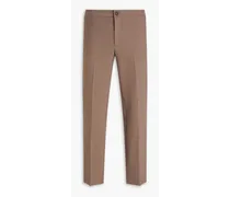 Slim-fit woven pants - Neutral