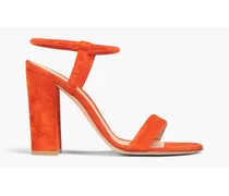 Nikki suede sandals - Orange