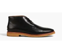 Leather chukka boots - Black