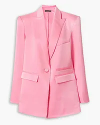 Alex Perry Hartford satin-crepe blazer - Pink Pink