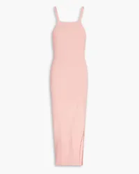 Zeynep Arcay Ribbed-knit midi dress - Pink Pink