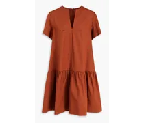 Tencel-blend™ mini dress - Red