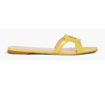 Leather sandals - Yellow